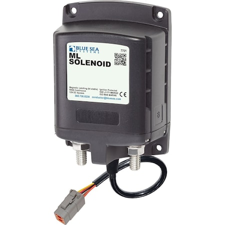 Blue Sea Systems Blue Sea ML Solenoid 12V 500A w/Deutsch Connector 7701100